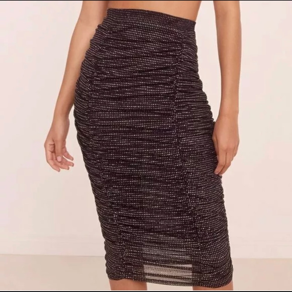 Victoria’s Secret X For Love & Lemons Midi Skirt